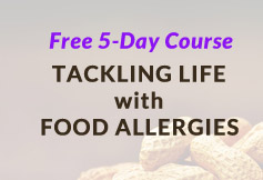 Tackling life with food allergies - 5 Day Email Course