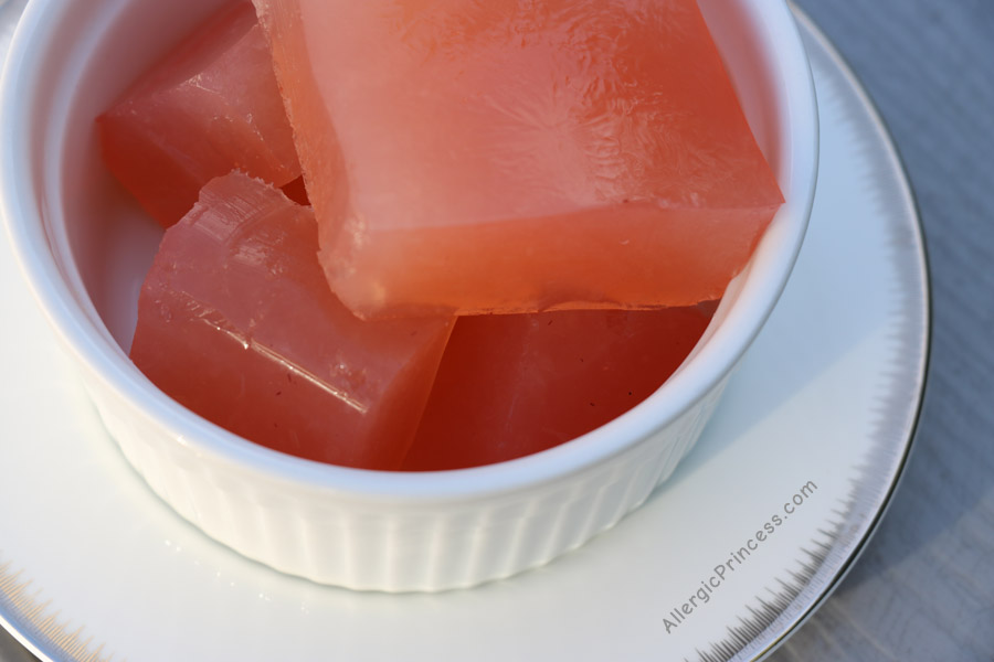 strawberry lemon gelatin jello